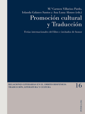 cover image of Promoción cultural y Traducción